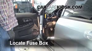 The fuse box for a 1996 subaru impreza is under the dashboard on the drivers side on the exteme left side. Interior Fuse Box Location 2004 2007 Subaru Impreza 2005 Subaru Impreza Wrx 2 0l 4 Cyl Turbo Sedan