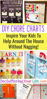 59 Chore Chart Ideas For Kids Multiple Kids Diy Chore