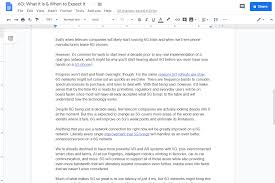 • working in a single document with teammates or people outside your company. What Is Google Docs