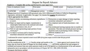 The generic policy, agreement, letter and form provided below may be downloaded and edited to include the terms you want to put in place for an employee receiving and also repaying the loan agreement. Free 9 Sample Payroll Advance Forms In Pdf Ms Word