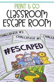 Print Go Escape Room Characters Rl 3 Escape Room Escape Room For Kids Escape The Classroom