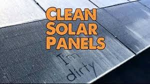 You do not have to clean the wiring underneath. Diy How To Clean Your Solar Panels The Easy Way If You Dare Climb On Your Roof Safely Youtube