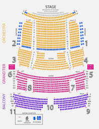 Sacramento Community Center Theater Seating Chart Elegant 14