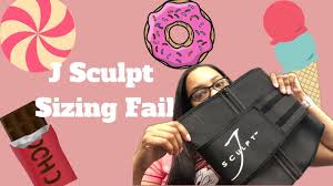 j sculpt sizing fail