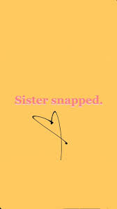 Feel free to send us your own wallpaper and we will consider adding it to appropriate category. Sister Snapped Heart Aesthetic Iphone Wallpaper Aesthetic Wallpapers Sisters