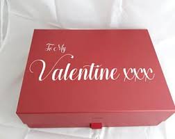 Valentine S Day Gift Box Personalised Valentine Gift Gift For Him Gift For Her Personalised Gift Box Date Night Gifts Gifts For Her Personalised Gift Boxes