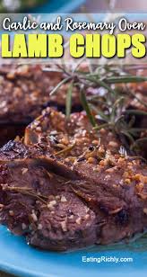 Easy Lamb Chops For The Oven Easy Lamb Chop Recipes Lamb Chop Recipes Lamb Loin Chop Recipes