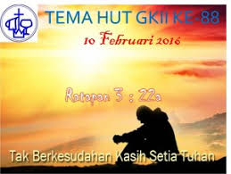 Contoh pidato kata sambutan natal dan tahun baru #3. Kata Sambutan Ketua Umum Gereja Kemah Injil Indonesia Menyambut Natal 2015 Gereja Kemah Injil Indonesia