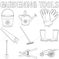 Your child will love coloring his favorite zoo animals. Printable Gardening Tools Coloring Page For Both Aldults And Kids