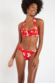 Maillots de bain deux pièces et séparables : Maillot De Bain 2 Pieces Rouge Balco Mikta Sunnyside Banana Moon
