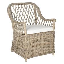 Kouboo even offers rattan armchair sets to create a complete look with one purchase. Maluku Woven Lattice Back Rattan Arm Chair