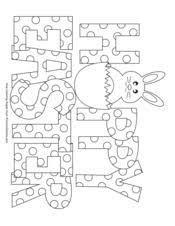 Happy easter art coloring sheet. Easter Coloring Pages Free Printable Pdf From Primarygames