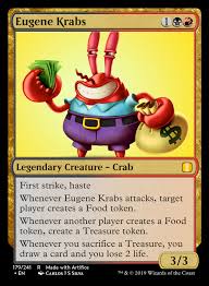 Krabs is a crimson sea crab who's the owner of the krusty krab as well as the employer of both spongebob squarepants and squidward tentacles. Eugene Krabs Custommagic
