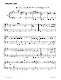 An Ending A Beginning Dustin O Halloran Sheet Music Before He Cheats Carrie Underwood Free Piano Sheet Music Piano Chords Piano Sheet Music Free Piano Music Piano Chords