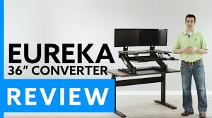 Eureka Ergonomic Sit Stand Desktop 36 Erk Cv Pro36 Review Rating Problems Youtube