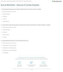 Which is worse for you: Quiz Worksheet Features Of Cardiac Enzymes Study Com