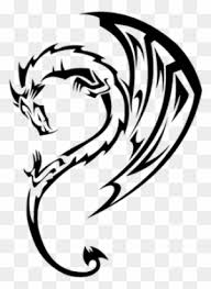 If you like the idea of a wolf but also want another animal, here is the way to do it. Wolf Tattoo Bold Transparent Png Stickpng Tribal Dragon Free Transparent Png Clipart Images Download