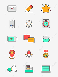 สร ปไอคอนน าร กหลายส ไอคอน ไอคอน หลากส ภาพ png และ psd สำหร บดาวน โหลดฟร ไอคอน ภาพประกอบ