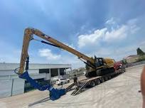 16.8m Long 45-50 Ton Pile Driving Excavator Arm for Sh500LHD with CE