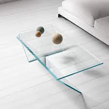 0rectangle coffee table tempered glass floral luxury with shelf living room. Ti Glass Coffee Table By Tonelli Klarity Glass Furniture