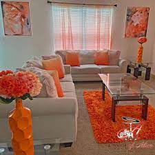 Add A Pop Of Color To Your Room 2 Decor Home Living Room Living Room Orange Living Room Decor Colors