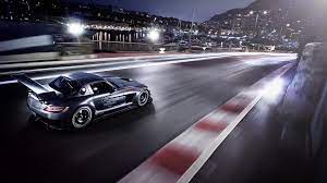 Find over 100+ of the best free race track images. Mercedes Benz Sls Amg Racing Track Race Cars Tuning Crowd Wallpapers Hd Desktop And Mobile Backgrounds