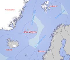 It is approximately 35 mi long and 9 mi across at its widest point, with an area of 144 sq mi (373 sq km). Environmental Study In Jan Mayen Arctic Portal