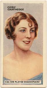 Dame (Esmerelda) Cicely Courtneidge Greetings Card