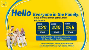 Each principal plan shall have its correspondent all new digi postpaid family plans as follows Digi New Postpaid Plans From As Low As Rm40 Tekkaus Malaysia Lifestyle Blogger Influencer