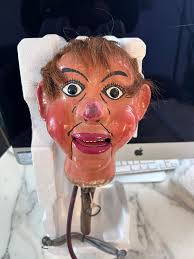 A one off commissioned Ventriloquist figure made by Jimmy Eisenberg named,  Lord Carnaby. made in New York and modelled