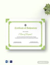 37 certificate of authenticity templates (art, car, autograph, photo) a certificate of authenticity or coa comes in many forms. Free 26 Certificate Of Authenticity Samples In Ms Word Psd Pdf