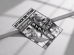 Attack on Titan Anime Poster Levi Ackerman Brutalism Art Print, Titan Wall  Decor - Etsy