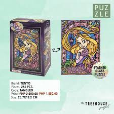 Move the nine sections of stained glass to the opposite side and align all the colors together. Tenyo Tangled Stained Glass Puzzle Hobbies Toys Toys Games On Carousell