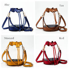 Marcus Clear Bucket Bag