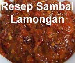 Resep Sambal Lamongan Sambal Recipe Pecel Sambal