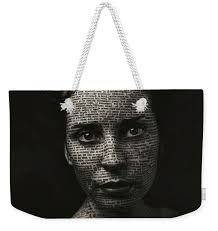 Book Print Portrait of Elisa Fleece Blanket by Yo Pedro