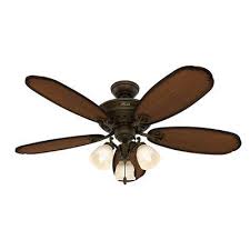 Hunter Fan 54 Crown Park 5 Blade Ceiling Fan Ceiling Fan Gold Ceiling Ceiling Fan With Light