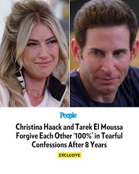 🔗: bit.ly/40ze87D Christina Haack (formerly Hall) and Tarek El Moussa are  finally having a conversation 8 years in the making. 📷️: HGTV