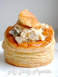 Vol Au Vent Legumes Poulet Et Champignons Lou Facon Risotto Vol Au Vent Idee Recette Alimentation