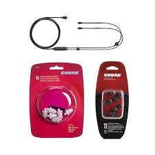 Shure Rmce Ltg Remote Mic Lightning Cable For Se Earphones With Acc Bundle Rmce Ltg A