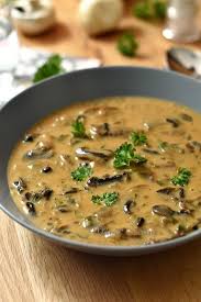 Soupe Hongroise Champignons Soupe Hongroise Cuisine Hongroise Soupe Champignon