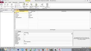 O baza de date noua. Tutorial Access 2 Creare Baza De Date Tabele Si Relatii Youtube
