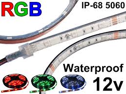 12v Rgb Waterproof Flexible Led Strip 16 Roll