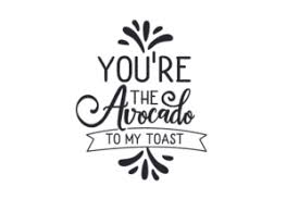 Download You Re The Avocado To My Toast Svg Cut Files Download Guitar Svg Silhouette SVG Cut Files