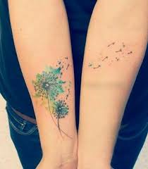 Watercolor Dandelion Dandelion Tattoo Skin Color Tattoos Scar Tattoo It has many symbolic meanings and that's what makes it special. watercolor dandelion dandelion tattoo