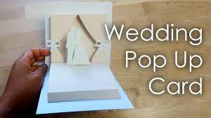 I've adored pop up books as far back as i can remember. Tutorial Template Diy Wedding Project Pop Up Card Youtube