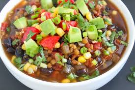 Black Bean Lentil Taco Soup Vegan The Garden Grazer Recipe Taco Soup Lentil Tacos Vegan Weeknight Meals