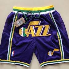 If you already have a closet full of utah jazz clothing, take your team. Just Don Shorts Utah Jazz Hardwood Shorts 59 On Sidelineswap