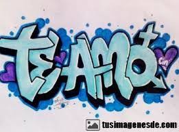 Resultado De Imagen Para Graffitis Te Amo Dibujo Graffitis Te Amo Alfabeto De Grafiti