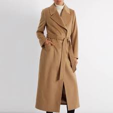 From the classic wool overcoat to the trendy teddy bear, the camel coat is here to stay. Camel Long Maxi Wrap Wool Coat Brandalley